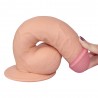 Pênis Suave 20x4,5 cm Leve Curvatura The Ultra Soft Dude - LOVETOY