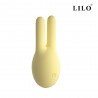 Mini vibrador, em formato de coelho. Com 10 modos de vibração - LILO